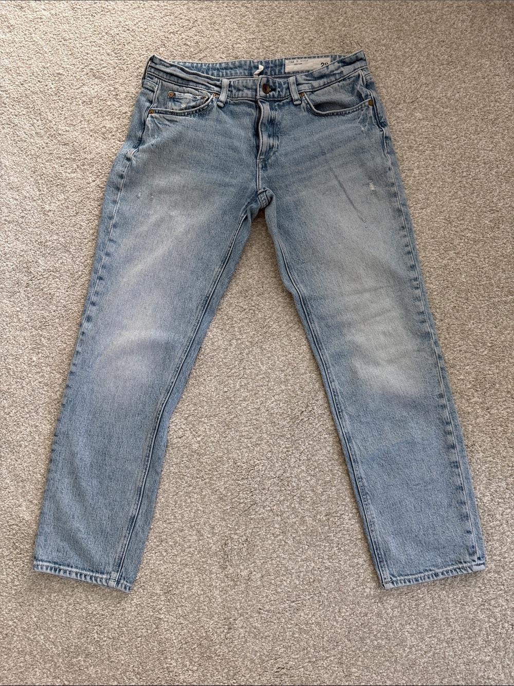 rag and bone New York Dre low rise slim boyfriend style jeans